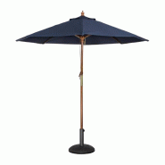 Parasol rond 2,5m bleu marine | Bolero - GG496
