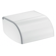 Portepapier wc delabie À rouleau inox 304 Époxy blanc