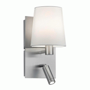 Applique avec bras de lecture, 1xE14 , Nickel mat - Trio - Marriot - cuivre 4017807374681