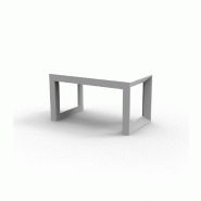 Banc design in & out FRAME - blanc