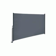Brise-vue enroulable 1.6 x 3 m Ideprice - gris 3760175000300