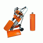 Carotteuse routière KB150B City avec moteur thermique STIHL FS560 sur bâti + 1 couronne au choix max Ø 152 mm - GOLZ - 02951531010+D5404044152