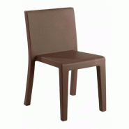 Chaise design in & out JUT - marron