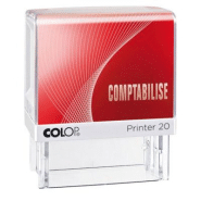 Colop Tampon encreur Printer 20 - Formule commerciale Comptabilisé Colop Tampon encreur Printer 20 - Formule commerciale Comptabilisé