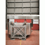 Cuve de caillage sordi acier inoxydable 2.900 litres