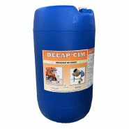DECAP'CIM Décapant de ciment liquide jaunâtre fumant - acide à base d'amines pour maçonnerie et travaux publics DECAP'CIM Décapant de ciment liquide jaunâtre fumant - acide à base d'amines pour maçonnerie et travaux publics