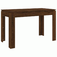 Décoshop26 - Table de salle à manger design moderne 120 x 60 x 76 cm bois d'ingénierie marron DEC036669 - marron Bois massif 3000261335122
