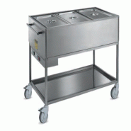 GastroHero Chariot bain-marie PROFI 3x GN 1/1 - 4262367480796