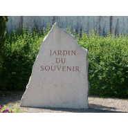 Jardin du souvenir personnalisable : Découpe, matériaux, dimensions et emplacement au choix - ArtCase Jardin du souvenir personnalisable : Découpe, matériaux, dimensions et emplacement au choix - ArtCase