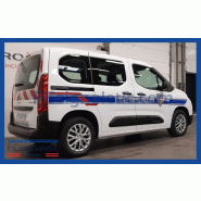 Kit sérigraphie ASVP bleu pour véhicule léger et petits utilitaires Kit sérigraphie ASVP bleu pour véhicule léger et petits utilitaires