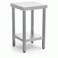 Lioninox Table centrale inox spéciale machines 500x500x850 mm - 3701637617261 Lioninox Table centrale inox spéciale machines 500x500x850 mm - 3701637617261