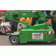 Mini grue mobile électrique jmg mc 25s