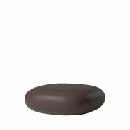 Pouf in & out Chubby Low - brun