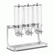 Royal Catering - Royal Catering Distributeur De À Céréales Céréale Cereales Cereale Professionnel RCCS-3.5LSS3 (Contenance 3 x 3,5 l, Pour - 4062