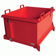Benne à fond ouvrant capacité de 500 à 1100 litres STOCK500 Benne à fond ouvrant capacité de 500 à 1100 litres STOCK500