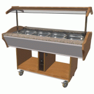 Buffet chaud GN4/1 P900 7077.0025 Combisteel