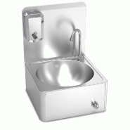 Genouillère murale en acier inoxydable modèle RC (coins arrondis) Fabricant : Fricosmos. Référence : 061212 - inox FRI061212