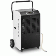 Helloshop26 - Déshumidificateur professionnel 138 litres / 24 heures 70 100 m² 857 m³/h avec poignée acier blanc 14_0008877 - blanc 3000221330440