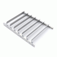 Maxima - 8500304 Table pour Four Vapeur Combiné avec glissières pour bacs, insert pour bacs 7x 2/3 GN, dimensions 63x55x16 cm - 8500304