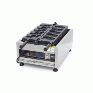 Maxima Gaufrier - 5 formes de taiyaki / poisson - rotatif - numérique – 41 × 68.5 × 34.5 cm – 3200 W - AKS-09374182