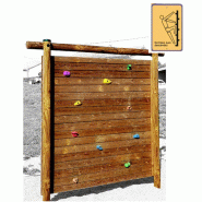 Mur de Varappe double face en bois