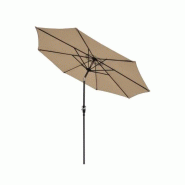 Parasol de jardin inclinable basic sun 300 – MTF – inclinable beige – 3exn9001