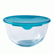 PYREX Jatte 1 L avec couvercle - Cook & Enjoy - transparent 4936903