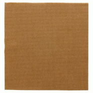 Serviette en ouate gaufré 2 plis havane 33x33cm - par 1200