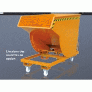 Benne basculante grand volume avec angle de basculement dérouleur 2015