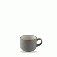 Churchill Tasse empilable grise Stonecast - 220ml - Finedine - SPGSVSC81