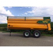 G 160 benne agricole monocoque - gourdon sa - charge 16 t