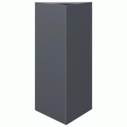 Helloshop26 - Jardinière bac lit surélevé plantes fleurs terrasse jardin triangulaire 40 x 34,5 x 70 cm acier anthracite 02_0038808 - 3000214055909 Helloshop26 - Jardinière bac lit surélevé plantes fleurs terrasse jardin triangulaire 40 x 34,5 x 70 cm acier anthracite 02_0038808 - 3000214055909