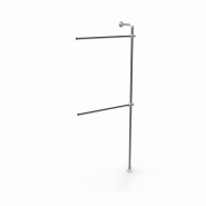Kit extension pour structure Urban double penderie - réf. 45825 - tube Ø34,5mm - robuste et modulable_0