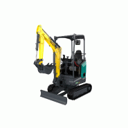 Mini-pelle compacte - AMX 16 - AMMANN avec excellente profondeur d'excavation