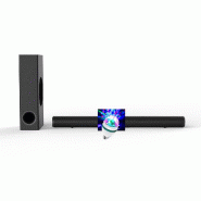 Pickering Barre de son TV 200W - 2.1 M-1880 SBT, Caisson de basses, connexion sans Fil Bluetooth, Entrée HDMI, Optique, USB, Jeu LED DIAMS - 36666380