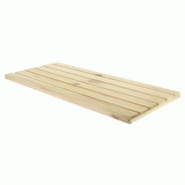 Prolinea venicia planche caillebotis pin vernis 62.5x28x2 carton de 2 - beige Bois massif CLW-4480361 Prolinea venicia planche caillebotis pin vernis 62.5x28x2 carton de 2 - beige Bois massif CLW-4480361