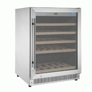 Rafraîchisseur à vin dessous de comptoir Série G inox 47 bouteilles - Polar - GM627