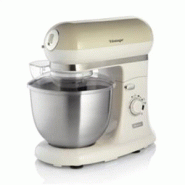 Robot vintage 5,5l beige -  550 cl  Métal Ariete 28.5x42.5 cm - beige métal 431470