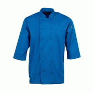 Veste de cuisine mixte Chef Works bleue M - M bleu B178-M