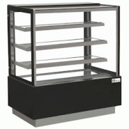 A.C.L - Vitrine pâtissière 525 L - Vitrage droit 3 étagères - L. 1200 mm - 3701647303864 A.C.L - Vitrine pâtissière 525 L - Vitrage droit 3 étagères - L. 1200 mm - 3701647303864