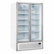 Armoire réfrigérée pour boissons blanc 2 portes vitrées led 1200l - PTKG 1200