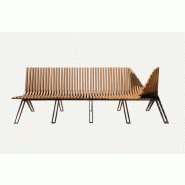 Banc public en bois aubrilam ido