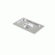 Couvercle Comas Gastronorm GN 1/4 CM.26,5X16,2 po en acier inoxydable 18/10 - Acier inoxydable 18/10 8425734106347