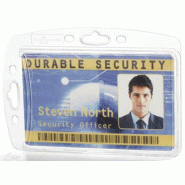 Durable Porte-étiquette Hartbox 54x85mm VE=6x10 pièces transparent - 890519