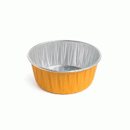 ECOLOMIQUE - 50 Pcs - Pot aluminium or - 125 ml, Hauteur: 35 mm - ECO210LU84125