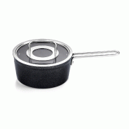 Fissler - Adamant - Casserole 18 cm avec couvercle en verre - noir aluminium 4009209396262