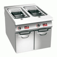 Friteuse sur meuble - 2 cuves de 9L Angelo Po 1G0FR4ED-ZMR03