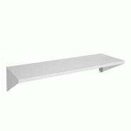 Gasfrit - Tablette murale industrielle en acier inoxydable 1000 x 400 mm - mxexl140