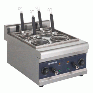 GastroHero Cuiseur à pâtes électrique - 4 paniers - 16,5 L - inox ENK4