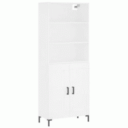 Helloshop26 - Buffet bahut commode armoire meuble de rangement organisateur cuisine salle de séjour salon haut 69,5 x 34 x 180 cm 02_0032621 - 300021 Helloshop26 - Buffet bahut commode armoire meuble de rangement organisateur cuisine salle de séjour salon haut 69,5 x 34 x 180 cm 02_0032621 - 300021